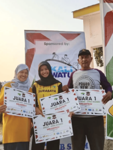Prestasi Aliyyah Nuhaa Atlet Asal Kampus Surabaya Sabet Juara 1 Arung Jeram di Jombang Rafting Festival